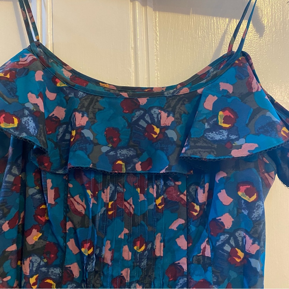 Floral Ruffle Dress - Picture 2 of 6